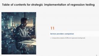 Strategic Implementation Of Regression Testing Powerpoint Presentation Slides Visual Professional