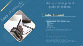 Strategic Management Guide For Leaders Strategy CD