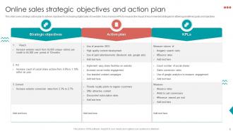 Strategic Objectives And Action Plans Powerpoint PPT Template Bundles