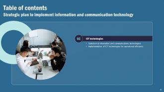 Strategic Plan To Implement Information And Communication Technology Complete Deck Strategy CD V Attractive Captivating