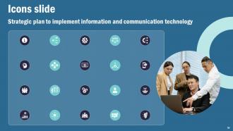 Strategic Plan To Implement Information And Communication Technology Complete Deck Strategy CD V Content Ready Engaging