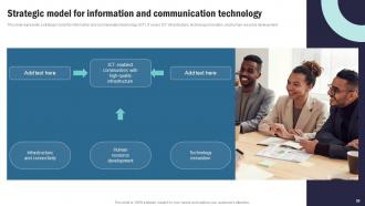 Strategic Plan To Implement Information And Communication Technology Complete Deck Strategy CD V Downloadable Engaging