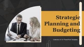 Strategic Planning And Budgeting Powerpoint Ppt Template Bundles