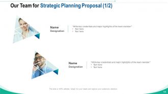 Strategic planning proposal powerpoint presentation slides