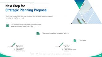 Strategic planning proposal powerpoint presentation slides