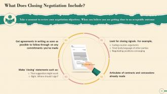 Strategies For Closing The Deal In Negotiation Training Ppt