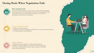 Strategies For Closing The Deal In Negotiation Training Ppt