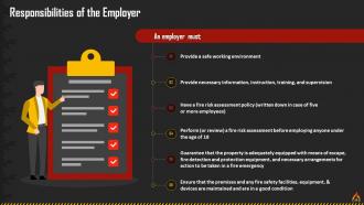 Strategies For Workplace Fire Prevention And Emergency Response Training Ppt Unique Template