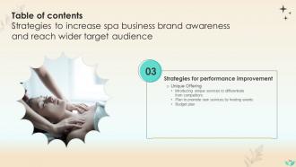 Strategies To Increase Spa Business Brand Awareness And Reach Wider Target Audience Complete Deck Strategy CD V Editable Unique