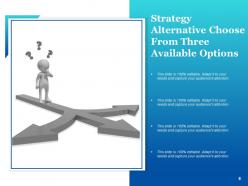 Strategy Alternatives Brainstorming Business Ideas And Options Analysis