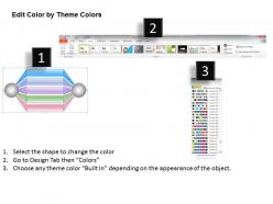 Strategy consultant one step affects the other powerpoint templates ppt backgrounds for slides