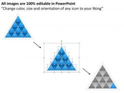 Strategy consulting business pyramid diagram powerpoint templates ppt backgrounds for slides 16 stages 0530