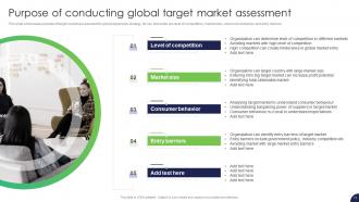 Strategy For Target Market Assessment And Global Expansion Strategy CD