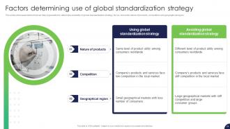 Strategy For Target Market Assessment And Global Expansion Strategy CD