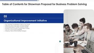 Strawman proposal for business problem solving powerpoint presentation slides