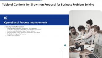 Strawman proposal for business problem solving powerpoint presentation slides