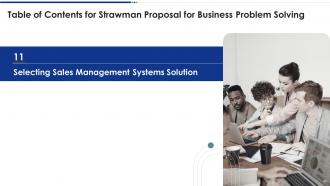 Strawman proposal for business problem solving powerpoint presentation slides