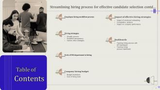 Streamlining Hiring Process For Effective Candidate Selection Powerpoint Presentation Slides Best Multipurpose