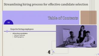 Streamlining Hiring Process For Effective Candidate Selection Powerpoint Presentation Slides Analytical Multipurpose