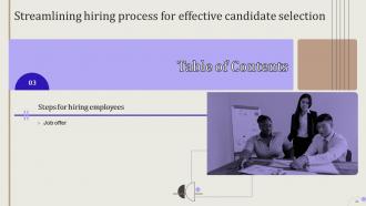 Streamlining Hiring Process For Effective Candidate Selection Powerpoint Presentation Slides Impactful Attractive