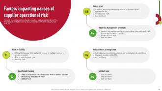 Supplier Risk Management Plan To Improve Operational Efficiency Complete Deck Analytical Informative