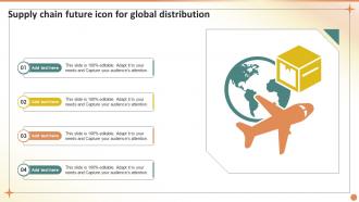 Supply Chain Future Icon For Global Distribution