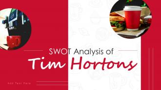 Swot Analysis Of Tim Hortons Powerpoint Ppt Template Bundles