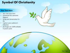 Symbol of christianity powerpoint diagrams presentation slides graphics 0912