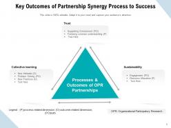 Synergy Process Partnership To Success Entrepreneurs Framework Research Collaboration Environment