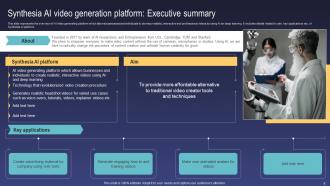 Synthesia AI Strategies To Create Personalized Videos Using AI Avatars AI CD V Researched Good