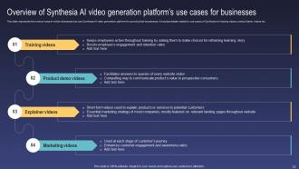 Synthesia AI Strategies To Create Personalized Videos Using AI Avatars AI CD V Content Ready Unique