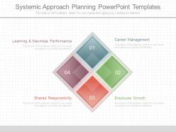 Systemic approach planning powerpoint templates