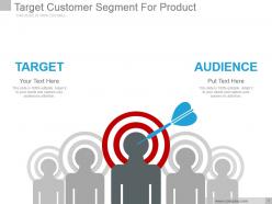 Target customer segment for product powerpoint slide rules