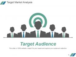 Target market analysis powerpoint slide graphics