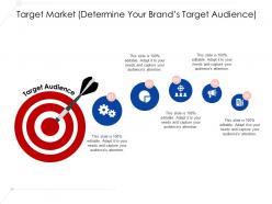 Target market determine your brands target audience ppt show