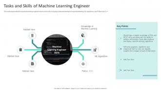 Tasks And Skills Of Machine Learning Engineer Information Studies