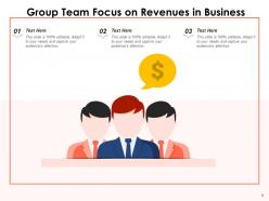 Team Focus Business Target Revenues Management Goal Development Plan