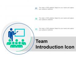 Team introduction icon