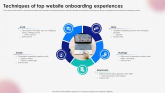 Techniques Of Top Website Onboarding Experiences