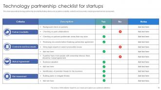 Technology Partnership Powerpoint PPT Template Bundles