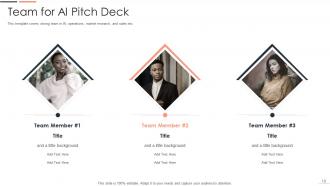 Technology pitch deck ppt template