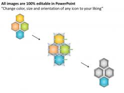 Technology strategy consulting 4 stages business information flow chart powerpoint slides