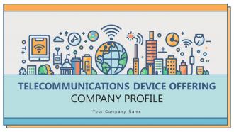 Telecommunications Device Offering Company Profile CP CD V