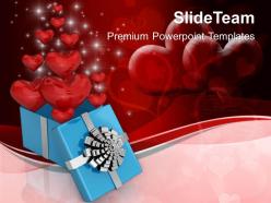 Theme of love happy valentines powerpoint templates ppt themes and graphics 0213