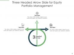 Three headed arrow predictive analytics promotions technology pricing partnerships