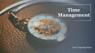 Time Management Powerpoint Presentation Slides