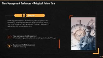 Time Management Techniques Training Ppt