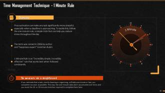 Time Management Techniques Training Ppt