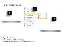 Timeline display 4 powerpoint presentation slides db