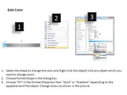 Timeline display 4 powerpoint presentation slides db